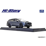 Hi Story 1/43 Subaru LEVORG STI Sport (2020) STI Sport Parts, Magnetite Gray Metallic, Finished Product