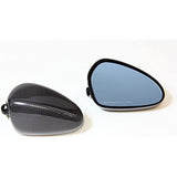 Magical Racing NK1 Mirror Type 2 Head (Ayan Weaving Carbon) Black Super Long Elvo 115mm Paltrate 10mm/Casual 10mm A01-TWNK-R1012