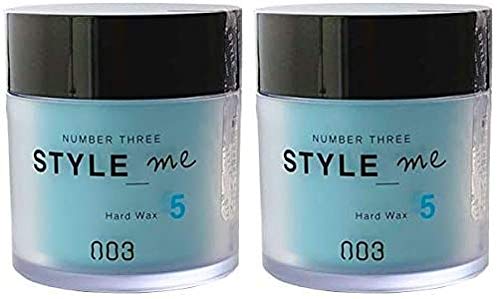[Set of 2] Number 3 Style Me Hard Wax Hair Wax 50g