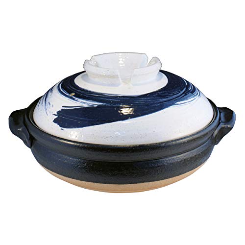 Maruyoshi Pottery Kuresu Brush Eye No. 10 Earthenware Pot M0474 Color 4.4l Earthenware Pot No. 10 M0474