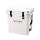 S'more Becool Cooler Box33 Large Cooler Box, 10.1 gal (31 L) / 33 QT 10.2 gal (31 L) / 33 QT (31 L) Hard Cooler Box, For Camping, Fishing, Outdoors, Sports, Stylish, Cold Retention, Portable, Includes