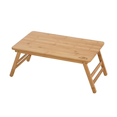 BUNDOK Bamboo Table <5060> Lightweight, Compact, For Camping and Outdoors