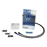 Swage LINE BAFB240 HTRC9 Front Brake Hose Kit, Aluminum (Black/Black) Black Smoke Hose, Cello 225 85-93