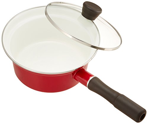 Hepingflies One-handed pan Boiled boiled soup Colletti 16cm Enamel IH compatible CR-7757