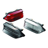 POSH 062190-90 Motorcycle Accessories LED TAIL LAMP, XJR400 ('98 -'07), Red