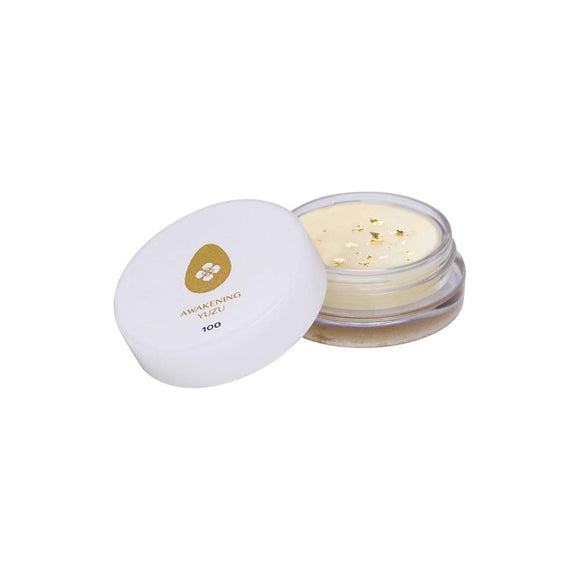 MAKANAI Multi-balm lip balm with gold leaf Awakening yuzu scent 5g