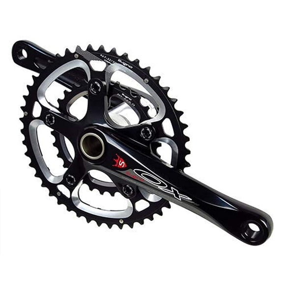 Sugino OX2-901D Crank, Bicycle, Chainring/Crankset, Compatible with Shimano 11s/10s, BB, Not Included, Compatible with Shimano 11s/10s, BB Standards: IDS24 Road Hill Climb, Touring, Grandfond, Cyclocross Triathlon OX2-901D