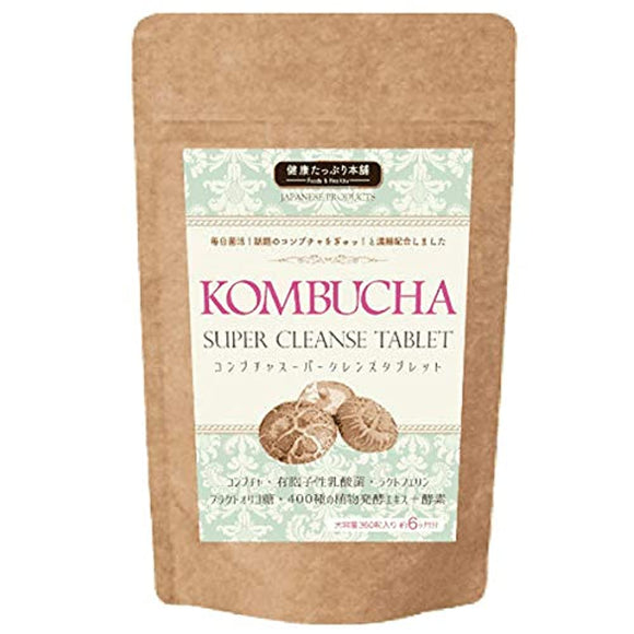 Kombucha Super Cleanse Diet Tablet Large Capacity 6 Month Supply