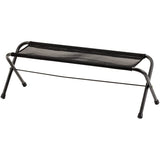 Snow Peak LV-071M-BK Mesh FD Bench, Black