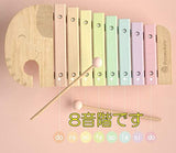 U.Star Elephant Xylophone Wooden Toy Montessori Teaching Tools Educational Toy Musical Instrument