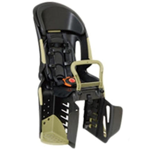 O-Zi-KE- Giken (OGK Giken) RBC-011DX3 HEADREST with COMFORT CARRING-HAVE CHILDREN on Black x Army Green 210-01251