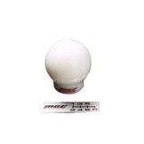 MONSTER SPORT 831126-4850m Monster Shift Knob, C-Type, M12 X P1.25, Spherical Shape, White, φ1.9 Inches (47 mm), H = 53.5 mm), Swift SPORT [ZC32S]