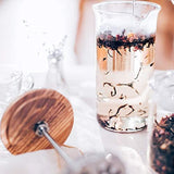 HARIO THW-4-OV Tea Press, Wood, For 4 People