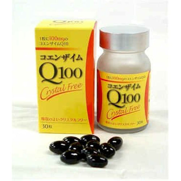 Coenzyme Q100 Crystal Free, Pack of 30