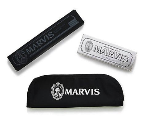 Marvis Travel Set (Toothbrush, Toothbrush, Pouch)