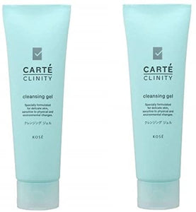 [Set of 2] [KOSE] Carte Clinity Cleansing Gel 130g (quasi-drug)