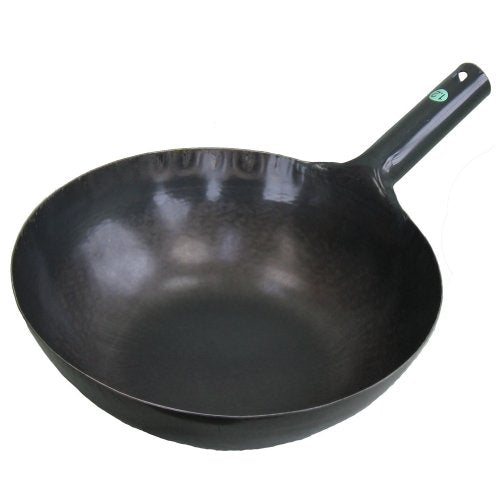 Yamada Kogyosho Iron launch one-handed wok (plate thickness 1.2 mm) 33 cm
