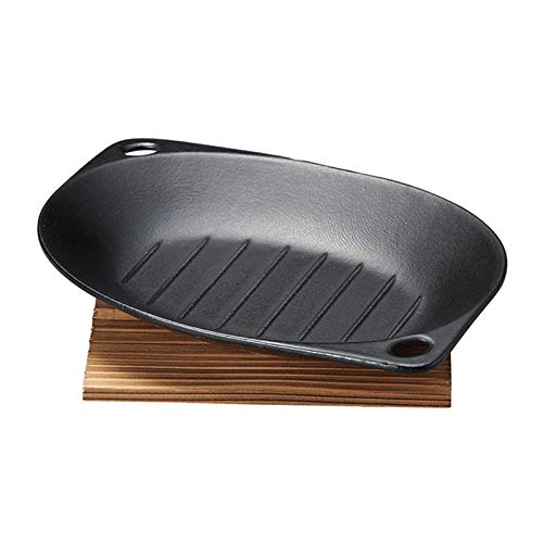 Banko Ware Microwave Ceramic Grill Plate for 1 Person, Hot Plate, Grill Pot, Fish Grill, Grilled Meat, Made in Japan, Gift, Banko Ware Yakimono