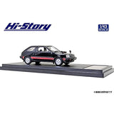 Hi Story 1/43 Mitsubishi Mirage II 1400 TURBO (1982) Selvia Black Finished Product