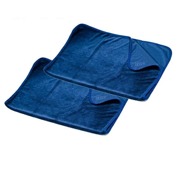 GYEON Q2MA-SD-M + Q2MA-SD-MSILKDRYER, Medium, Set of 2, MicroFiber Cloth, Perfect for Wiping After Car Washing!