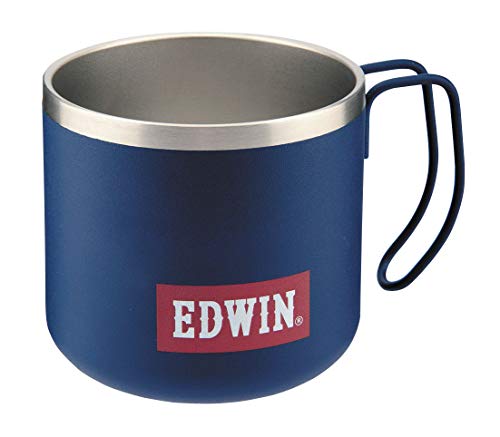 Captain Stag CS X Edwin Mug Cup Double Stainless Steel Vacuum Insulated Heat Preservation, Cold 350ml UY 8508