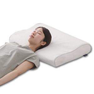 Iris Ohyama APHS-43 2 Pillow, High Resilience, 2-Layer Construction, Highly Breathable, Side Sleeping, Easy to Turn, Airy Pillow, Standard, White