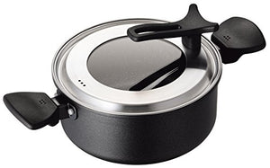 Kai seal kai Light IH compatible two-handed pan 20cm DW-5644