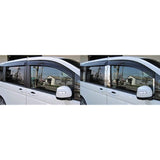 BRIGHTZ Step WGN RK1 RK2 Super mirror surface Stainless steel plated pillar panel standard visor 10pc