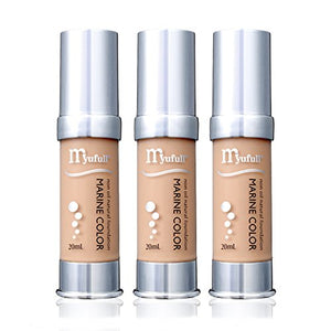 Oil-free foundation marine color set of 3 Myufull Myufull