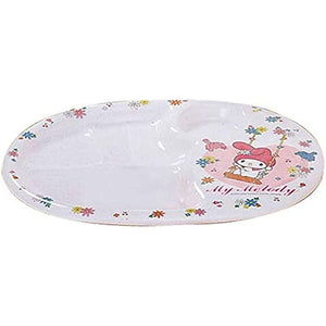 Daiwa (Two Japanese) melamine Kids Dinnerware "My Melody" Lunch Plates (Large) MC – 31