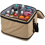 Captain Stag Insulated Bag Cooler Bag [Foldable Storage] Super Cold Cooler Bag Beige UE-616/UE-617/UE-618