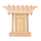 Shinto -shi -roofed ONE JAPANESE MADE in Hinokija