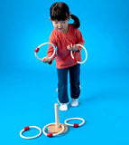 Sakai Sangyo Wooden Ring Strainer, Educational Toy, Wooden