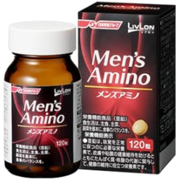 Men's Amino Nisshin Pharma 120 tablets (approx. 1 month supply)