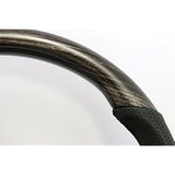 KENSTYLE Original Steering NA04 Elgrand (Late E52) Gradient Black Maple/Leather Combination