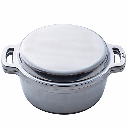 HAL Musui KING Anhydrous pot (R) 24 Two-handed pot 24cm Anhydrous cooking 1 pot 8 roles Made in Japan 600034