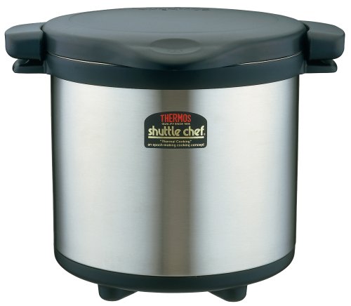 Thermos Vacuum Thermal Cooker Shuttle Chef 8.0L Black KPS-8001 BK