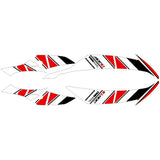 MDF YZF-R6 (08-16) M08R6-D-RD-FS Graphic Kit, Front Side Set, Strobe Model, Red