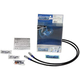 Swage LINE (Swedge Line) Front Brake Hose KIT Aluminum (Gold/Black) Black Moke Horse Z1000MK2 Z750FX-2 (80-81) Z750FX-3 (80-81) GAFB633 [HTRC3]