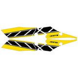 MDF FZ1fazer (06-) MFAZ10-D-PY-FS Graphic Kit, Front Side Set, Strobe Model, Pumpkin Yellow