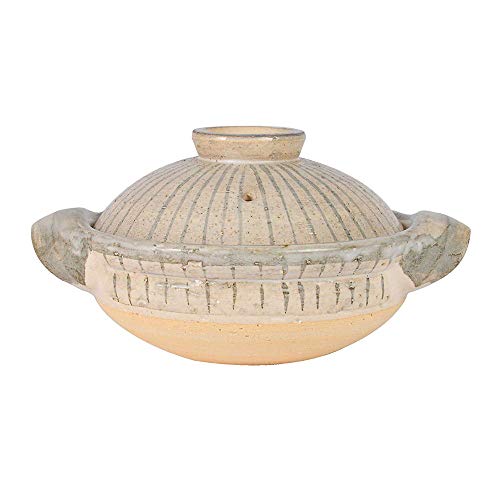 Hasezono Iga clay pot Rikyu Togusa small (for 1-2 people) Direct fire compatible NNR-11