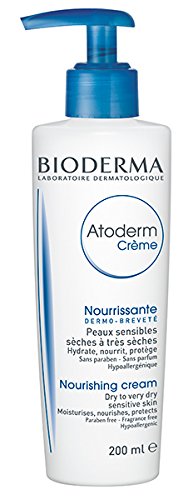 Bioderma Atoderm Cream D 200g Body Cream Pump Type Moisturizing Sensitive Skin Dry Skin Glycerin Uncolored Weakly Acidic 200g