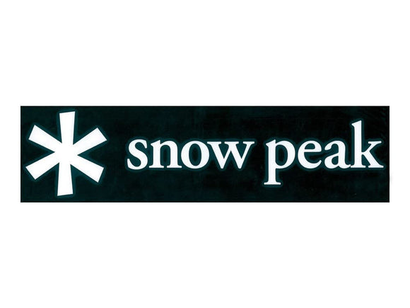 Snow Peak NV-007 Snow Peak Logo Sticker, Asterisk, M