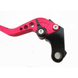 Lever set CBR250/400 Red [MADMAX] (Motorcycle supplies/motorcycle parts)