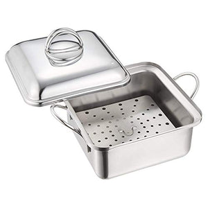 Kai Steel Steamer Stainless Steel Steam Cooker 19cm Yuji Wakiya Wakiya