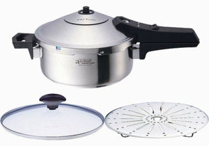 Vita Craft Super Pressure Pot Apogee 2.5L Set Super Pressure Pot 2.5L Glass Lid (Small) Steam Stand