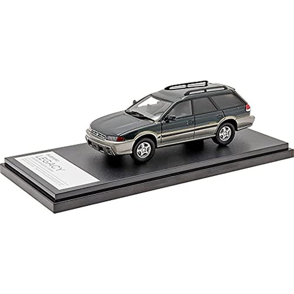 Hi Story 1/43 Subaru Legacy GRAND WAGON (1996) Vintage Green Mica / Gray Opal Finished Product