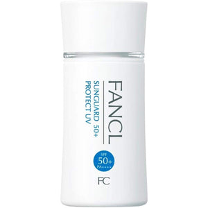 FANCL (New) Sunguard 50+ Protect UV (approx. 60 times) Sunscreen Whole body Additive-free (UV/blue light drying) Waterproof