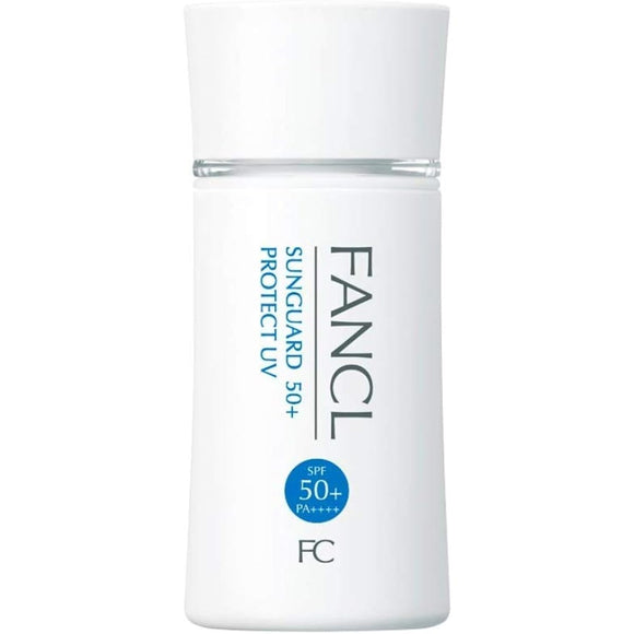 FANCL (New) Sunguard 50+ Protect UV (approx. 60 times) Sunscreen Whole body Additive-free (UV/blue light drying) Waterproof