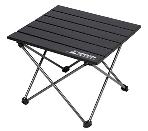 Captain Stag (CAPTAIN STAG) Outdoor Table Aluminum Roll Table Foldable Storage Bag with Trecker UC-518 UC-563